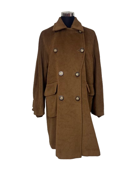 Cappotto MaxMara Cammello in Pura Lana Vergine