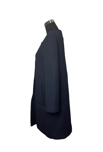 Cappotto MaxMara Weekend Blu Navy in Jersey
