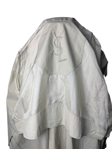 Trench Yves Saint Laurent Beige in Cotone