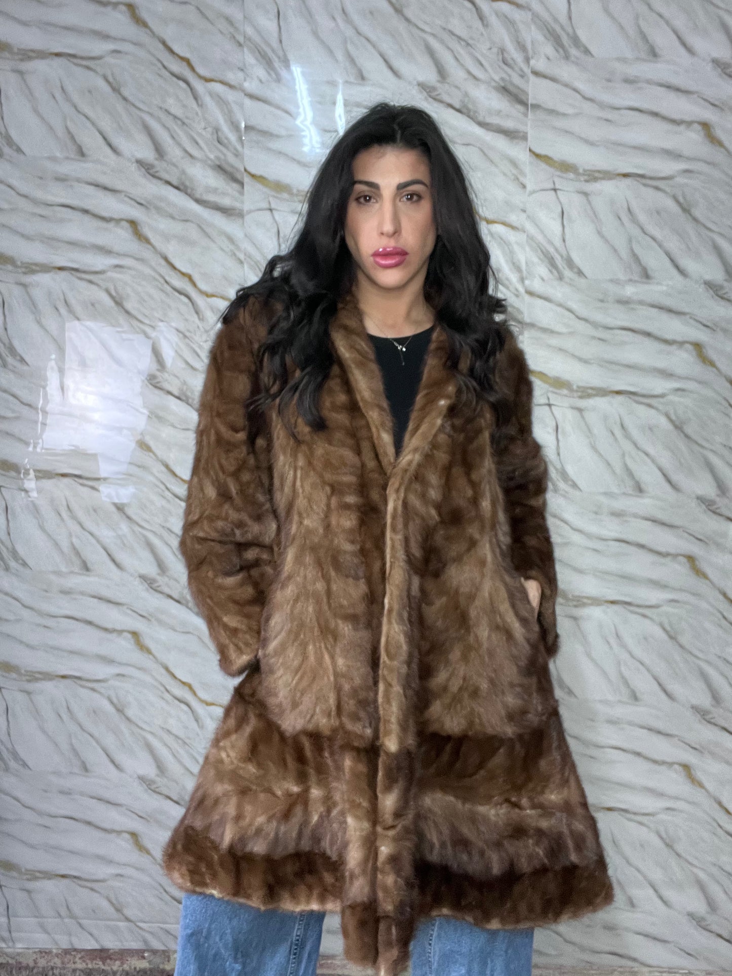 Cappotto in Visone