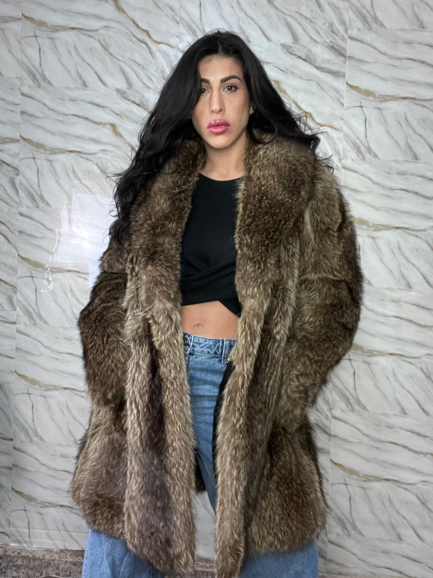 Cappotto in Marmotta