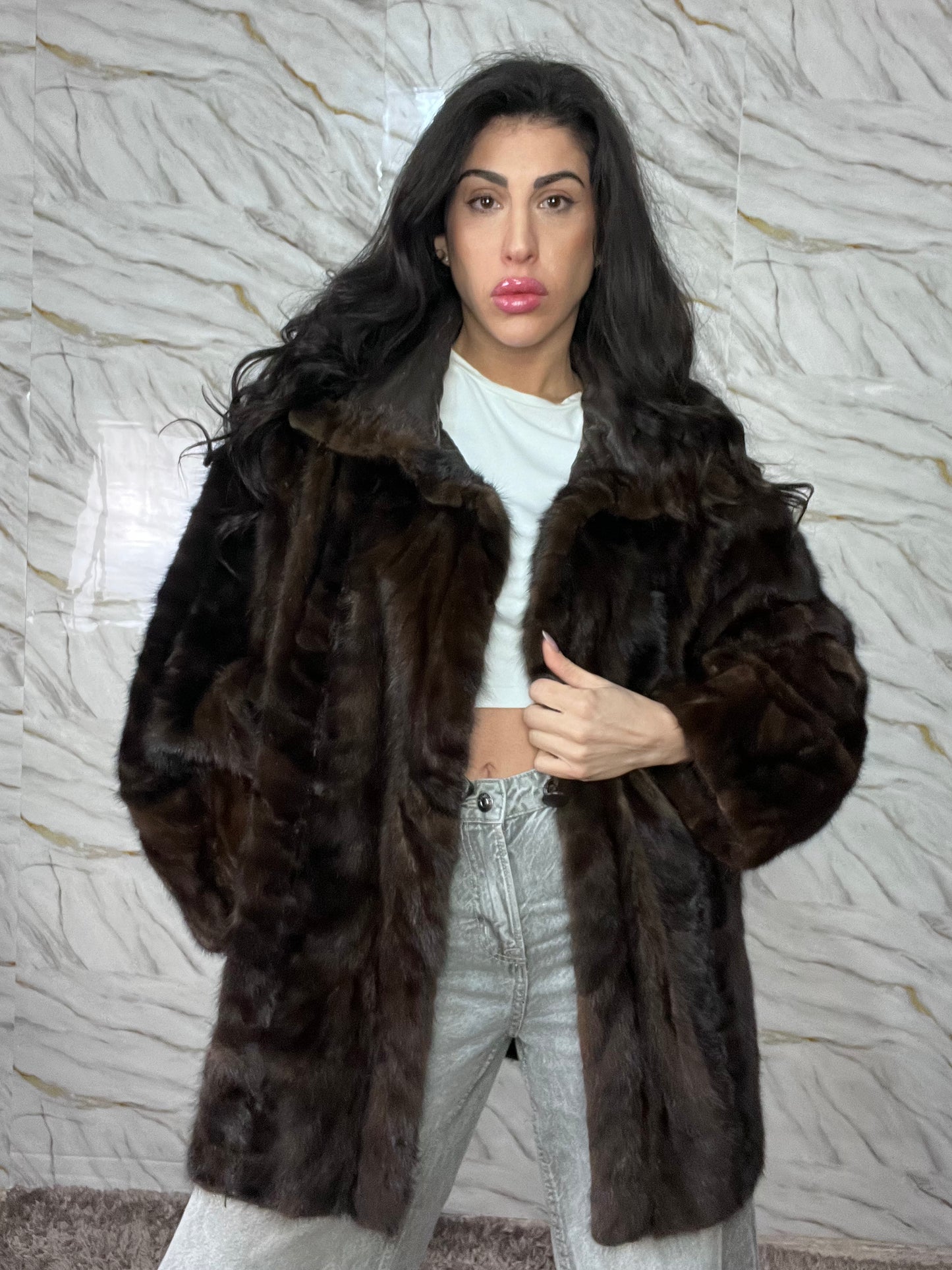 Cappotto in Visone