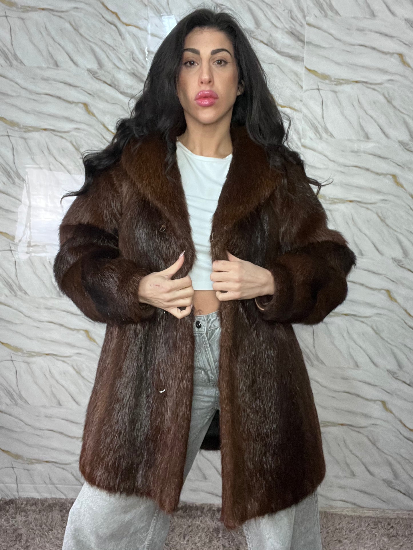 Cappotto in Castoro