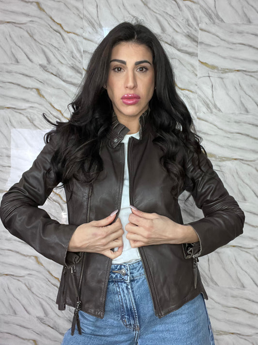 Giubbotto in pelle Max&Co
