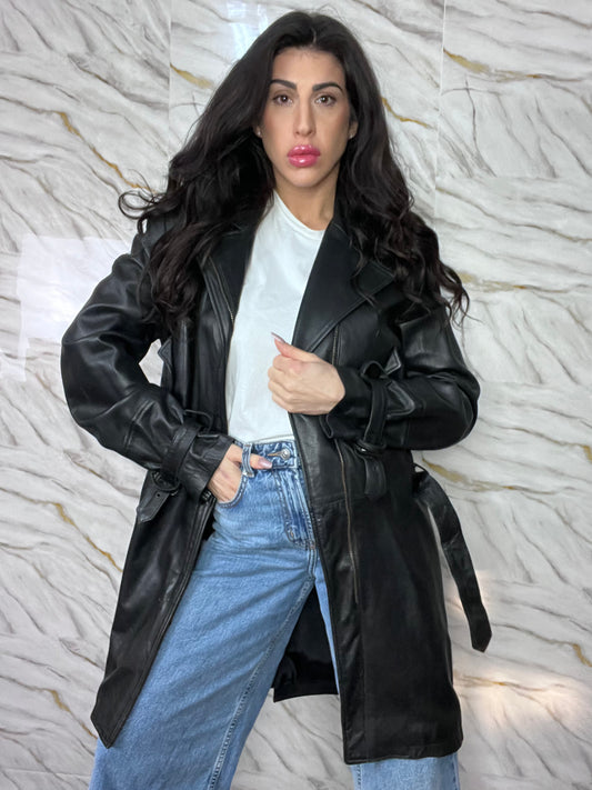 Giubbotto in Pelle Versace