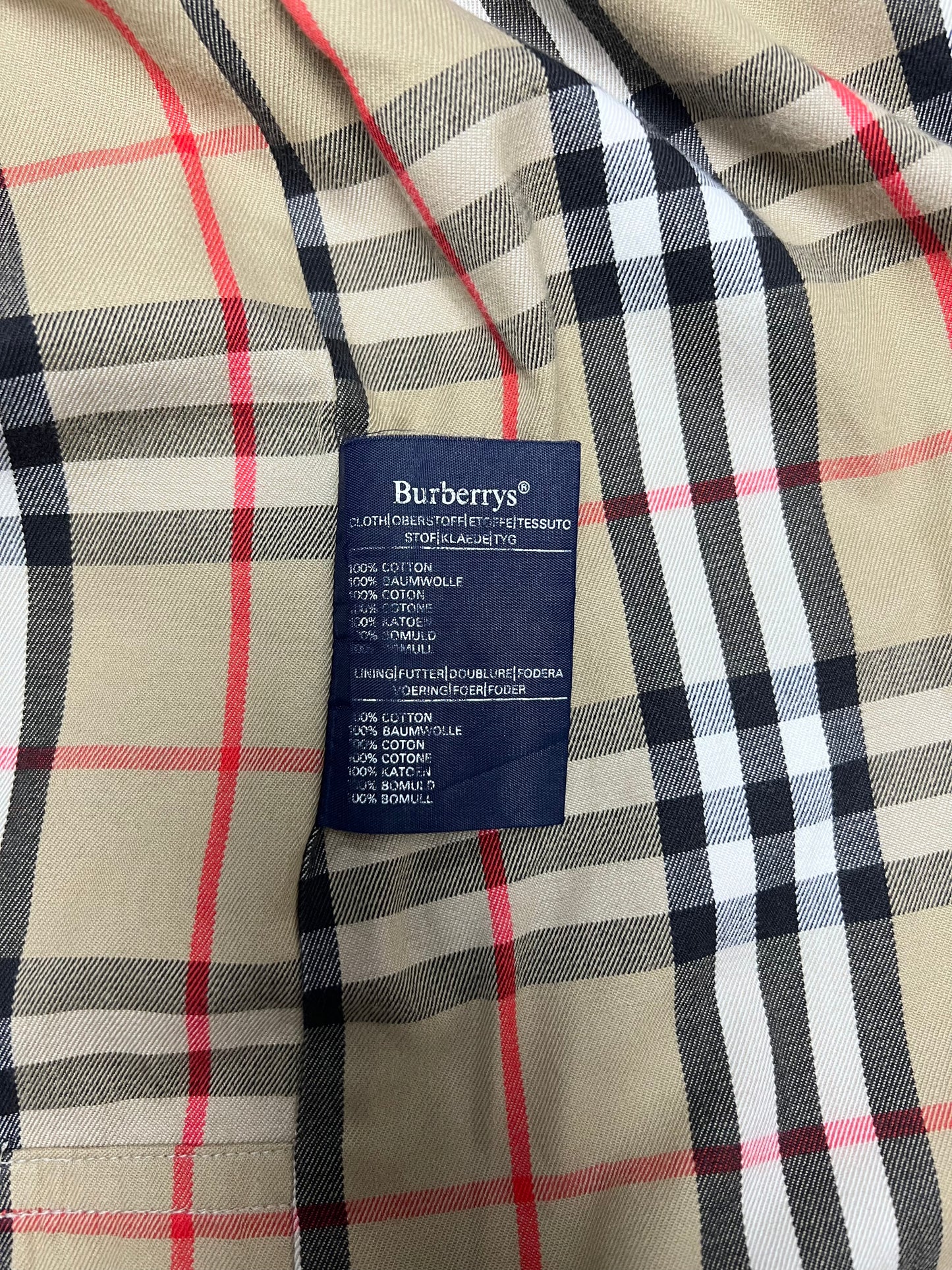 Tench Burberry uomo