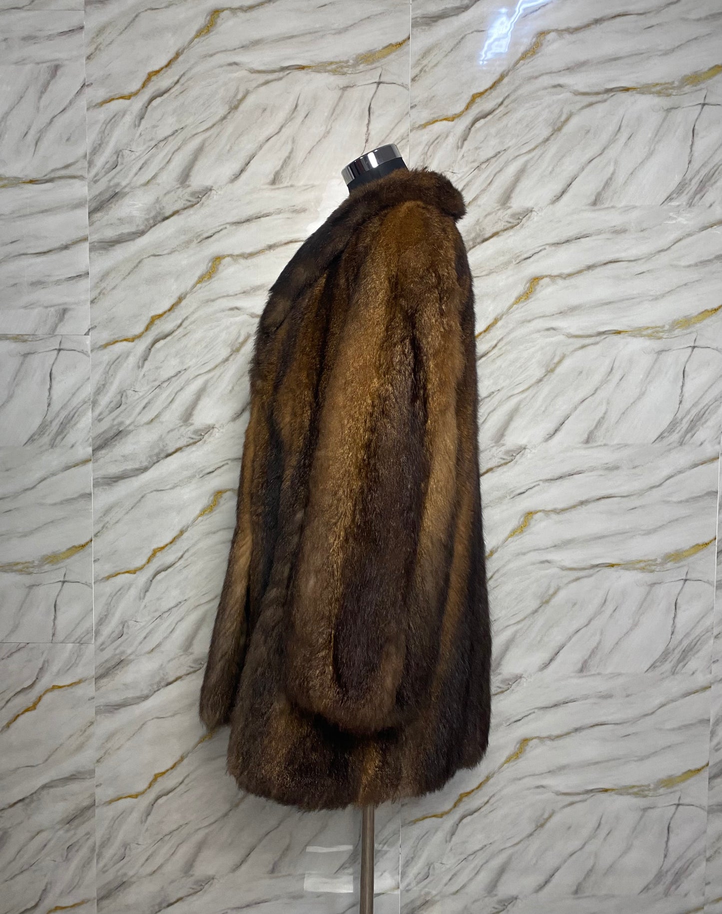 Cappotto in pelliccia di Opossum
