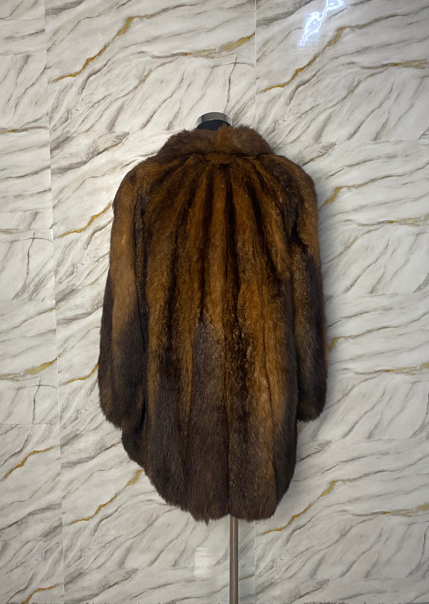 Cappotto in pelliccia di Opossum