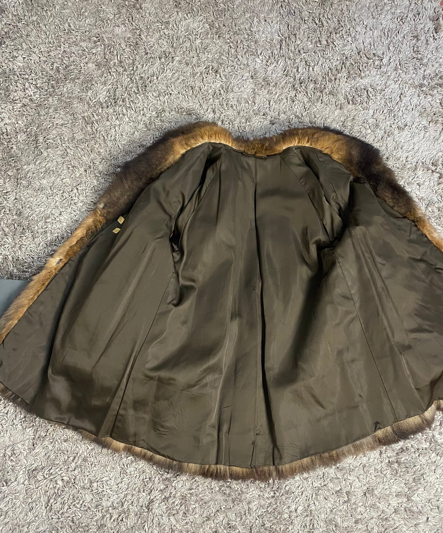 Cappotto in pelliccia di Opossum