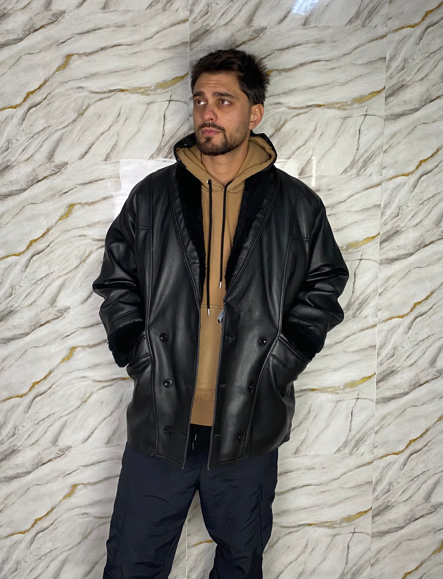 Montone Shearling uomo