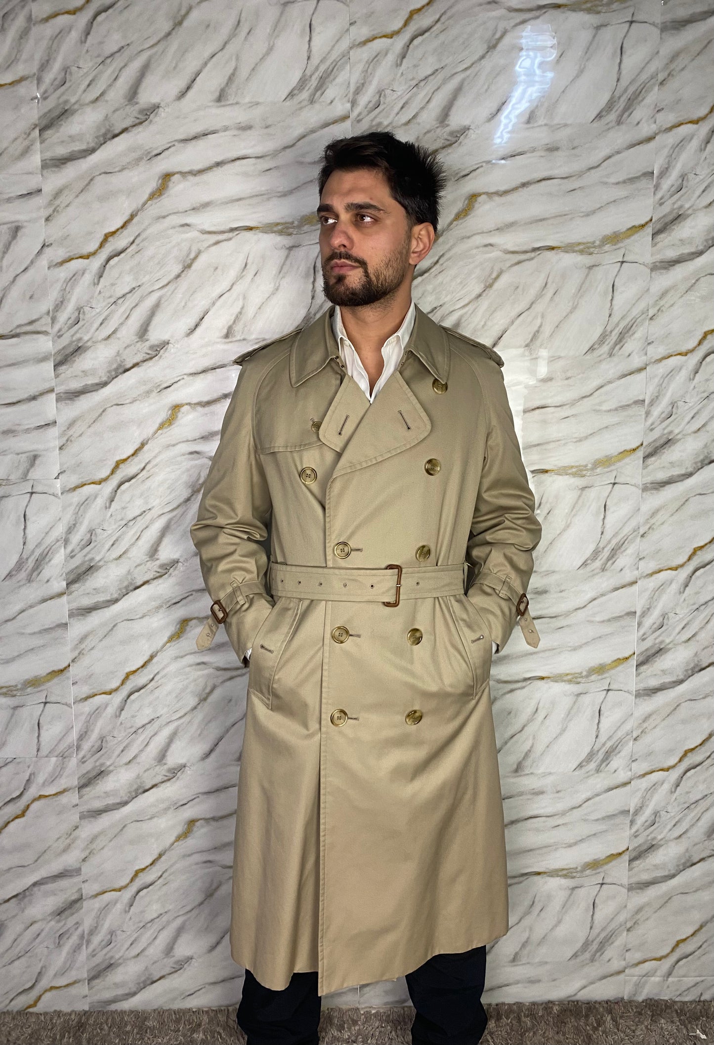 Trench Burberry uomo