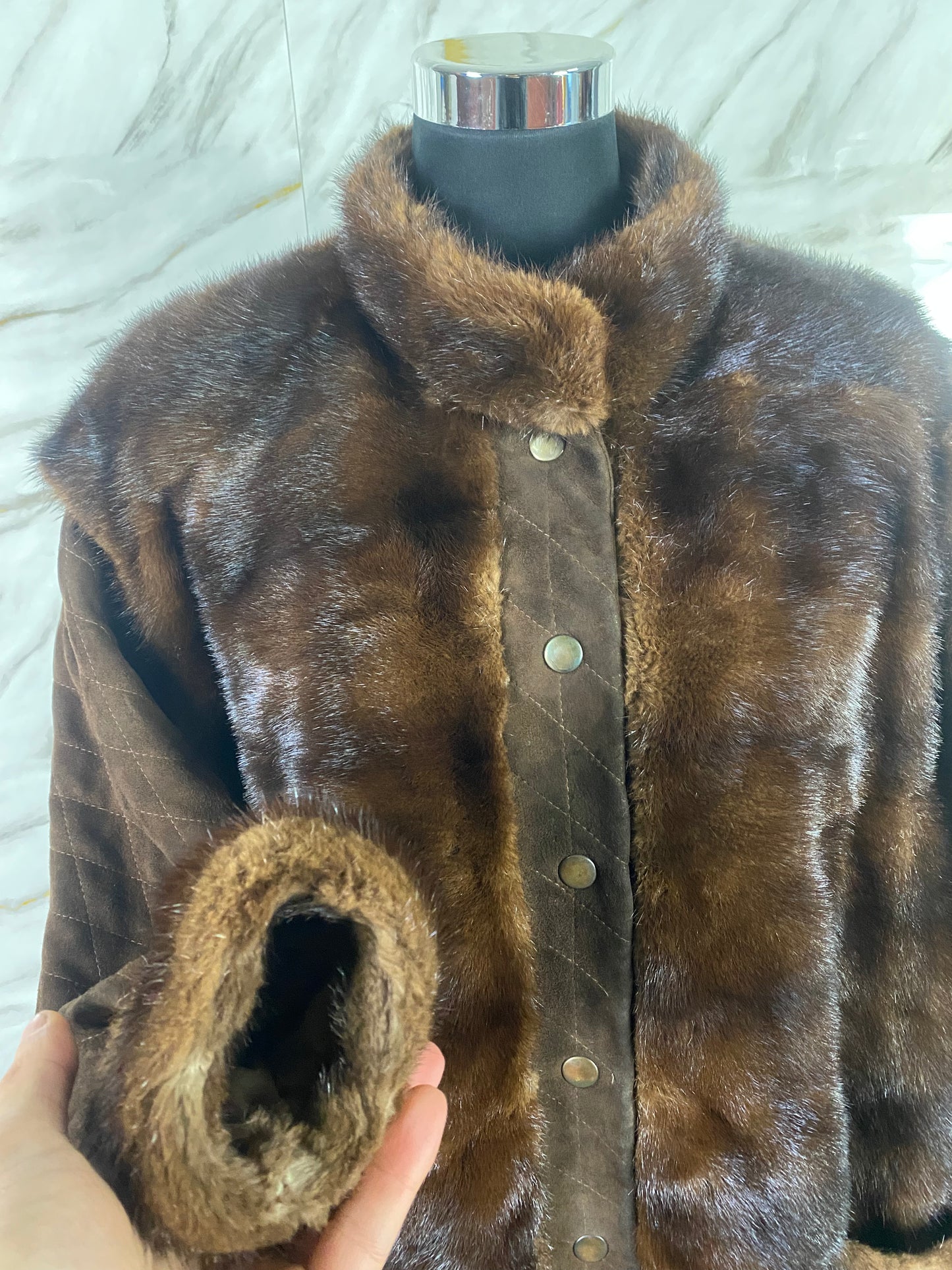 Cappotto in Visone